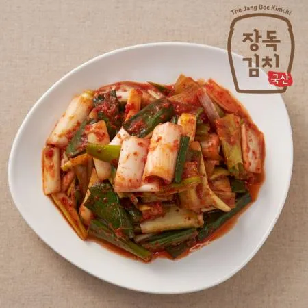 [장독 대파김치 5kg] 고깃집 사장님들 필수반찬 HACCP 이미지