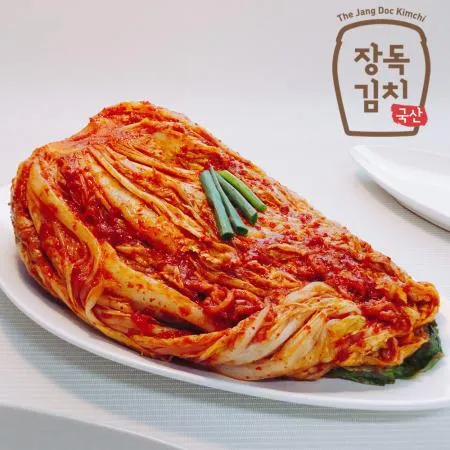 [장독 포기김치 5kg] 당일제조 배추김치  국산 학교급식용 이미지