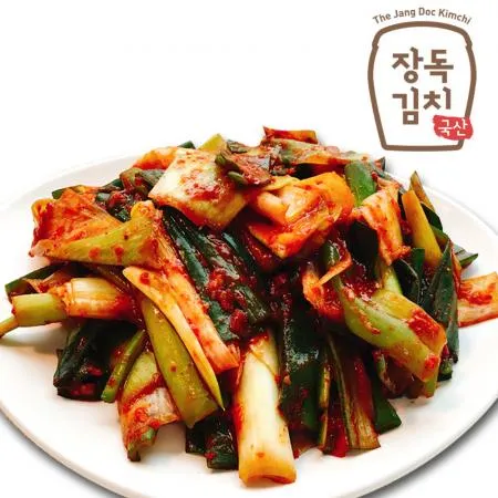 [장독 대파김치 10kg] 고깃집 사장님들 필수반찬 HACCP 이미지