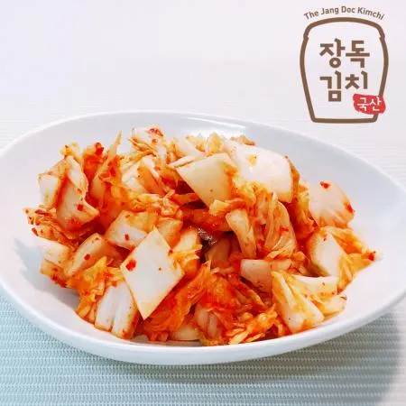 [장독 어린이배추김치 5kg] 맵지 않고 귀여운 국산 어린이용김치 어린이집납품 이미지