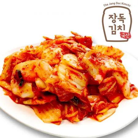 [장독 자른배추김치 5kg] 한입에 쏘옥, 먹기 좋은 맛김치 이미지