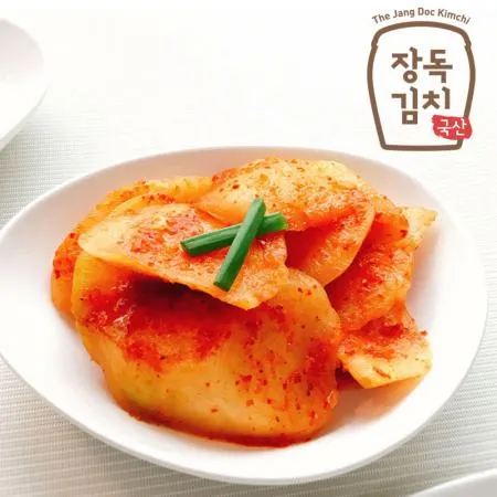 [장독 섞박지 10kg] 따듯한 음식들과 잘 어울리는 국산 석박지 이미지