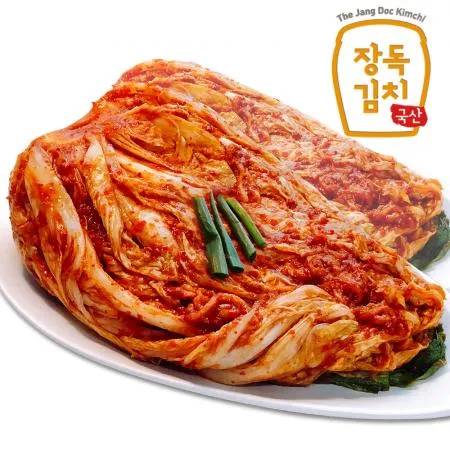 [장독 포기김치 5kg] 당일제조 배추김치  국산 학교급식용 이미지