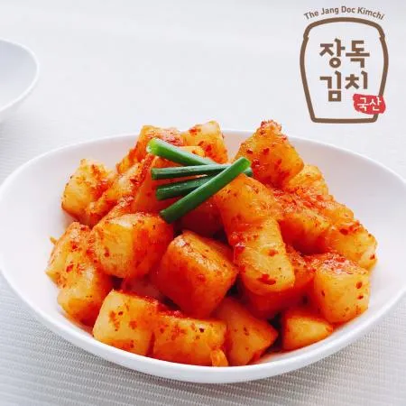 [장독 깍두기 5kg] 학교급식 납품, HACCP 맛있는 국산 깍두기 이미지