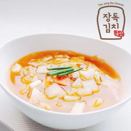 [장독 나박물김치 5kg] 소화를 돕는 깔끔한 국산김치 HACCP 이미지