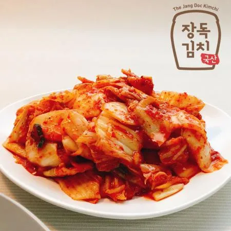[장독 자른배추김치 5kg] 한입에 쏘옥, 먹기 좋은 맛김치