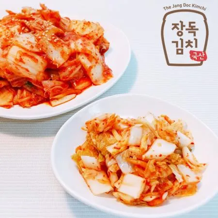 [장독 어린이배추김치 5kg] 맵지 않고 귀여운 국산 어린이용김치 어린이집납품 이미지