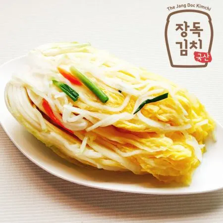 [장독 백김치 5kg] 해남 배추로 깨끗하고 시원한 김치 HACCP 이미지