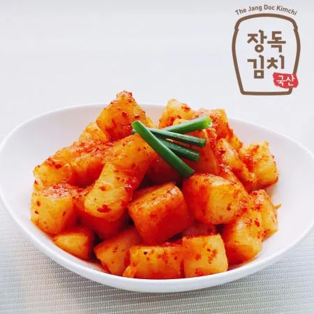 [장독 깍두기 5kg] 학교급식 납품, HACCP 맛있는 국산 깍두기 이미지