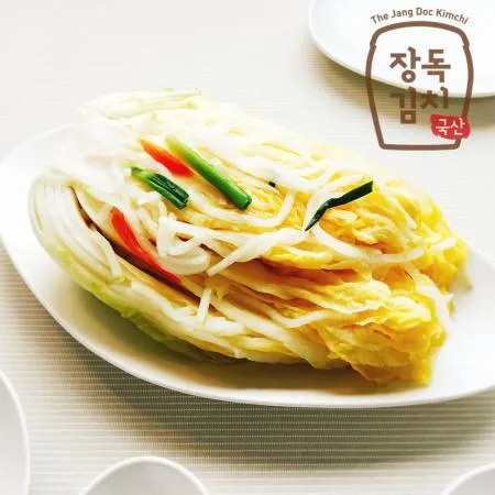 [장독 백김치 5kg] 해남 배추로 깨끗하고 시원한 김치 HACCP 이미지