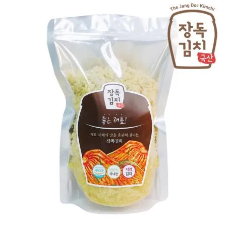 [장독 다진생강] 첨가물 없이 국산 생강만 넣어 만든 순수 간생강 500g