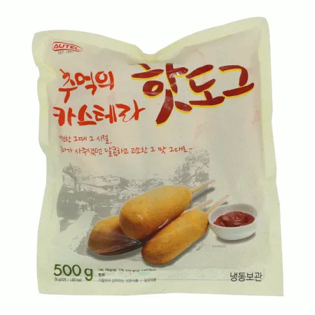 추억의 카스테라 핫도그 500g