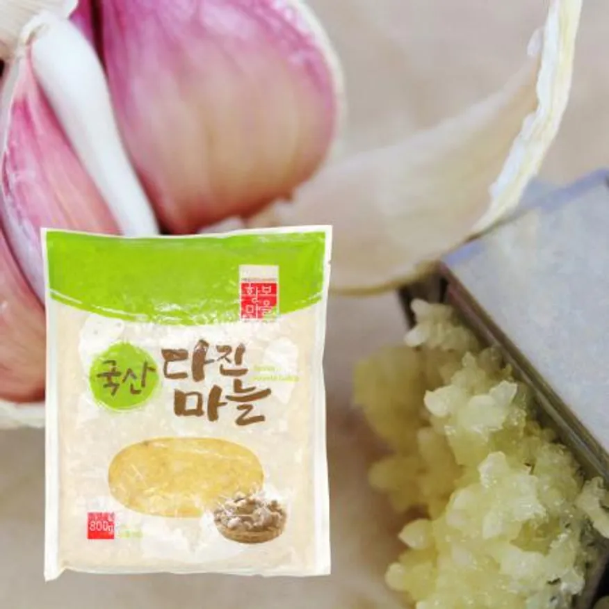 국산 냉동 다진마늘 800g×5개 간마늘 이미지
