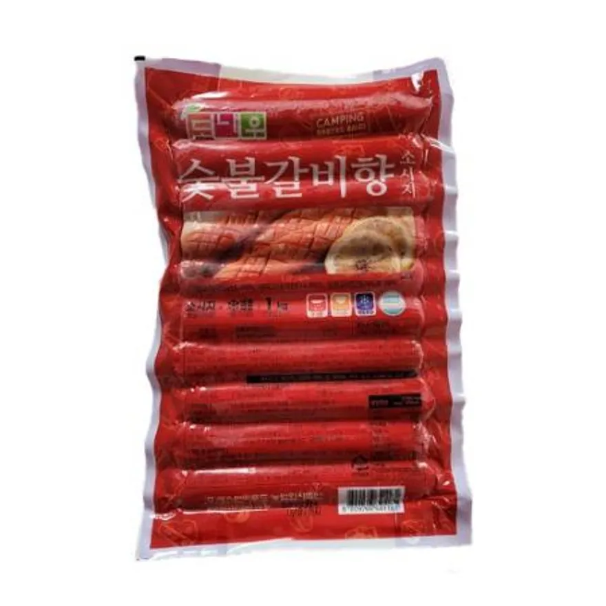 도나우 숯불갈비향 소시지 1kg 이미지