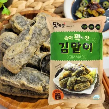 맛찬들 김말이튀김 1kg 냉동
