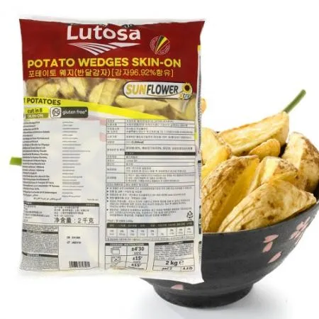 루토사 감자튀김 포테이토웨지 반달감자2kg