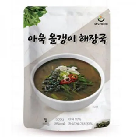 아욱 올갱이 해장국 500g (구수하고 시원한 간편식) x 5개 이미지