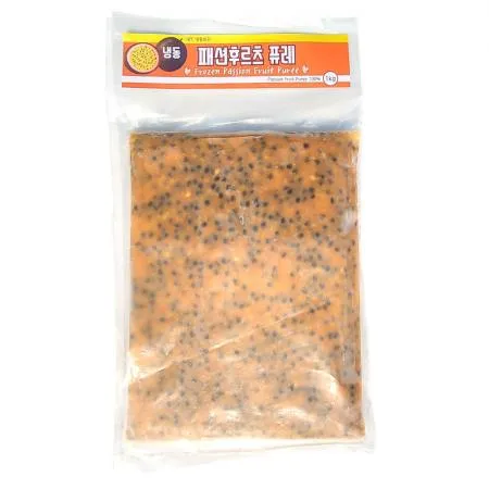 냉동 패션후르츠 퓨레(팩) 1kg×10개