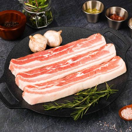 돈육 삼겹살 구이용(1cm/수입산) 1kg