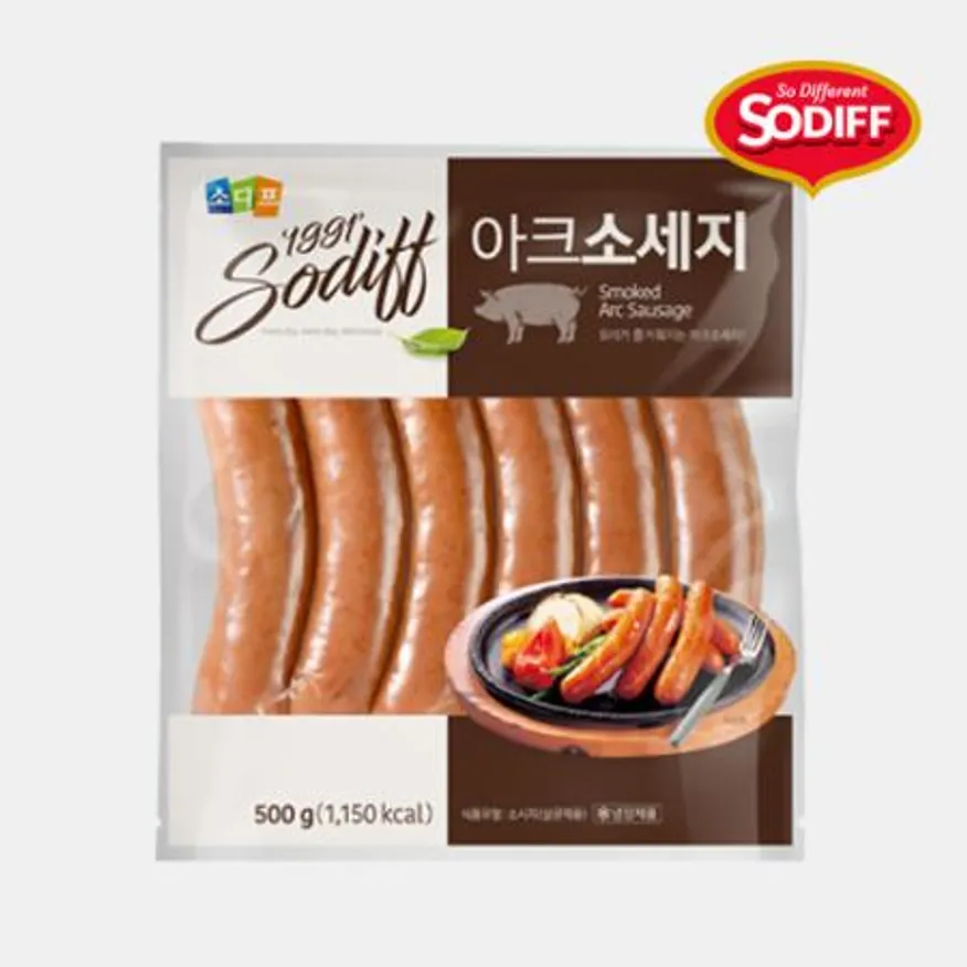 소디프 아크소세지 500g 이미지