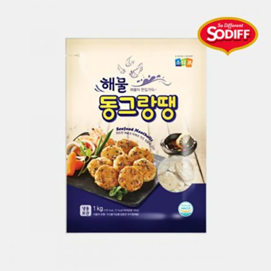 소디프 해물동그랑땡 1kg 이미지