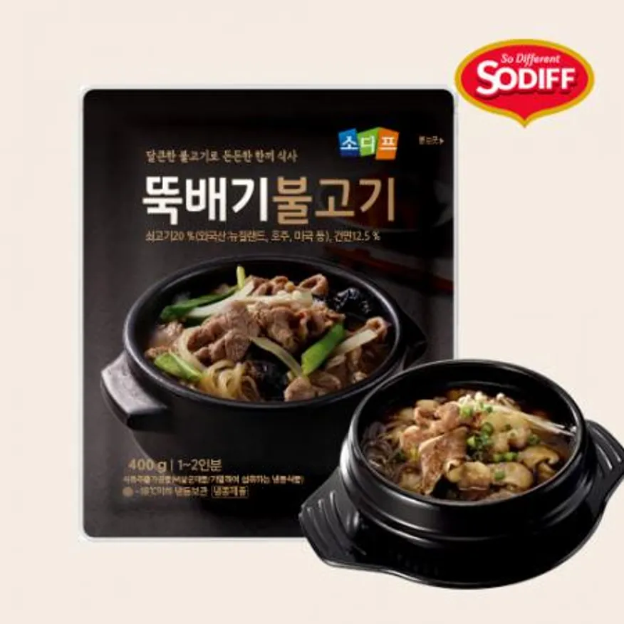 소디프 뚝배기불고기 400g 이미지