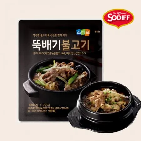 소디프 뚝배기불고기 400g