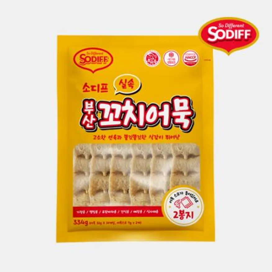 소디프 실속 부산 꼬치어묵 334g 이미지