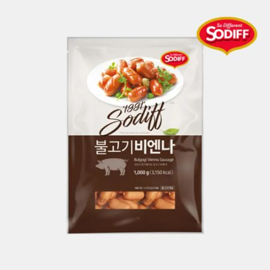 소디프 불고기비엔나 1kg 이미지