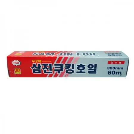 삼진쿠킹호일 30cm * 60m * 16㎛ 20개 업소용 주방 가정 식자재