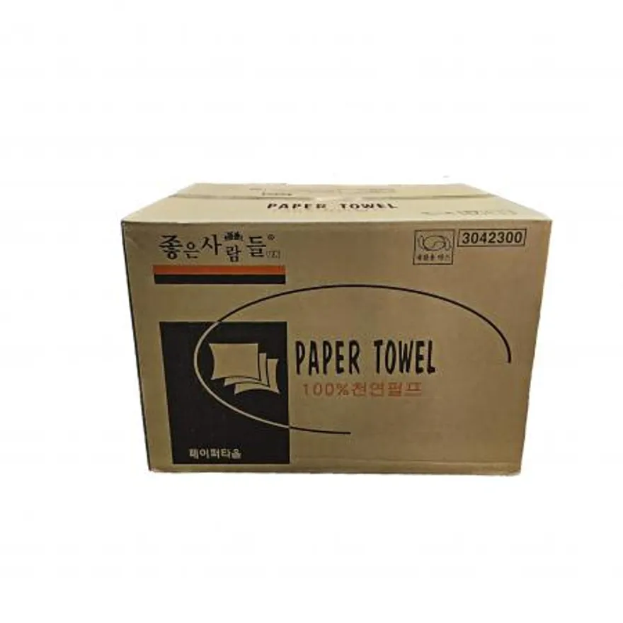 좋은사람들 핸드타올 4500매 박스 업소 주방 식자재 이미지