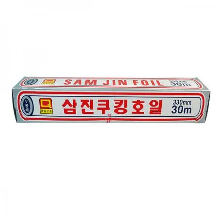 삼진쿠킹호일 33cm * 30m * 16㎛ 30개 업소 주방 가정 식자재