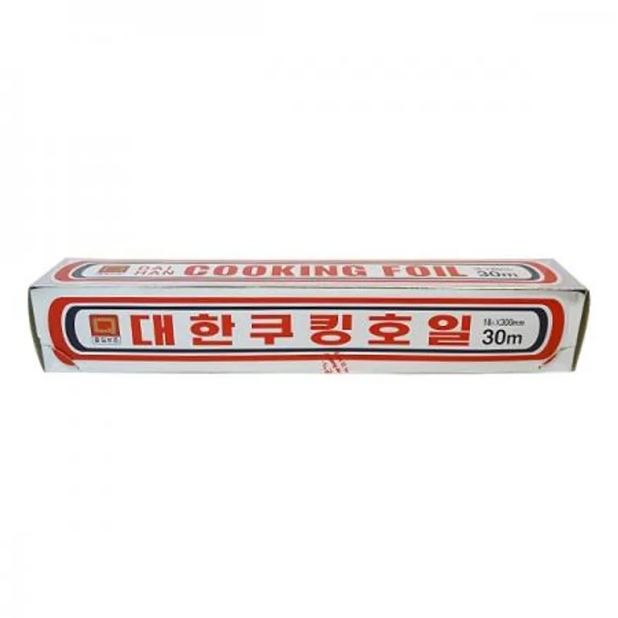 대한쿠킹호일 30cm * 30m * 18㎛ 30개 업소 주방 가정 식자재 이미지