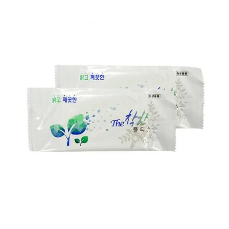 업소용 개별 1매 The착한물티슈 70g 400매 800매 이미지