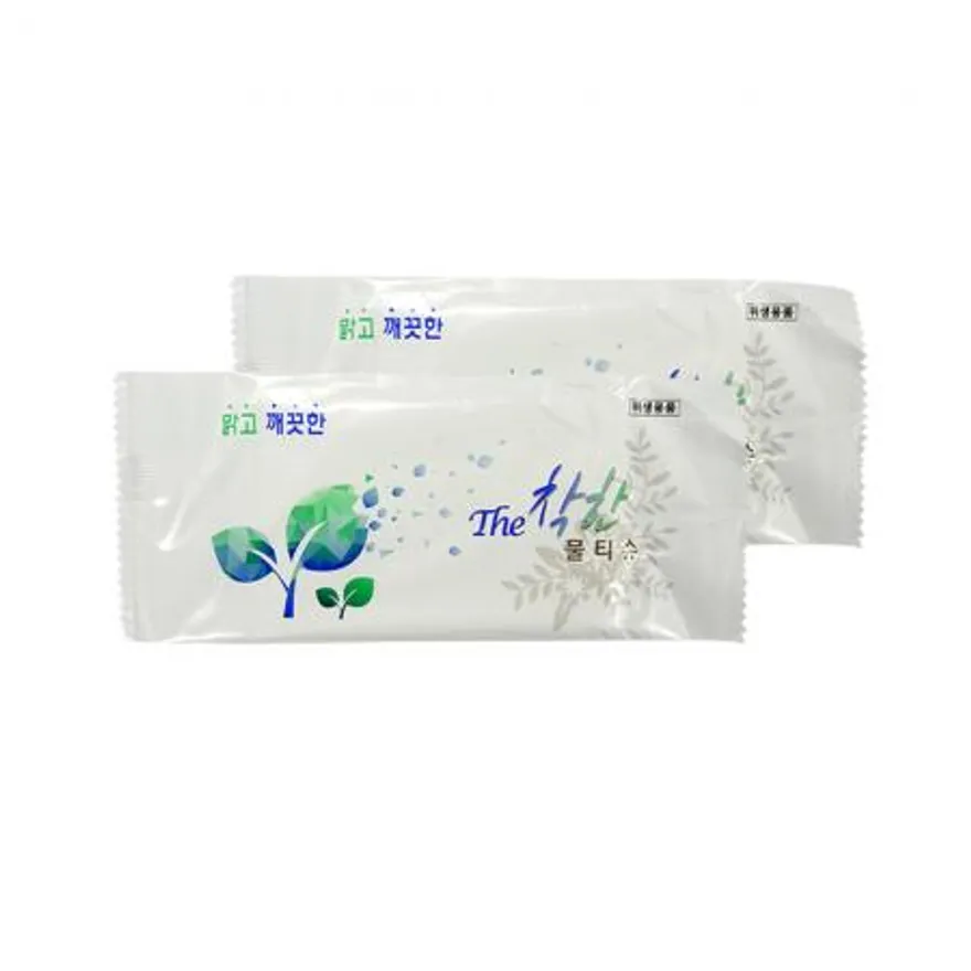 업소용 개별 1매 The착한물티슈 70g 400매 800매 이미지