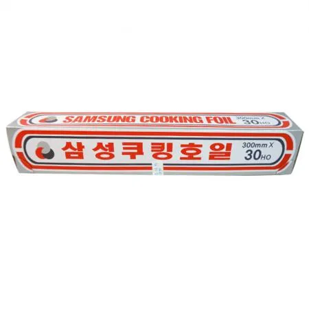삼성쿠킹호일 30cm * 30HO * 15㎛ 50개 업소 주방 가정 식자재