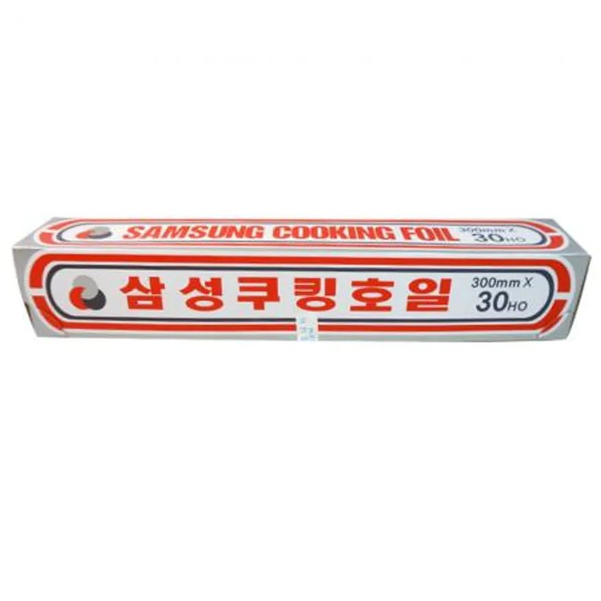 삼성쿠킹호일 30cm * 30HO * 15㎛ 50개 업소 주방 가정 식자재 이미지