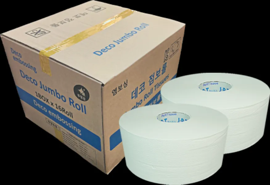 데코 점보롤 200m 16롤 박스 업소 주방 식자재 이미지