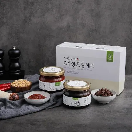자연송이고추장&된장세트