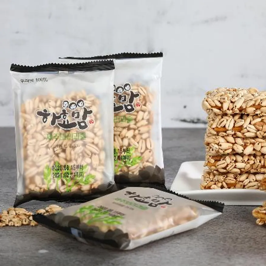 하효맘 제주 보리과즐 1봉 256g (32g x 8개입) 이미지
