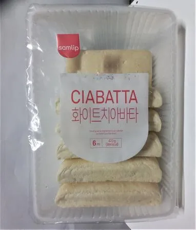 화이트치아바타(6개입)