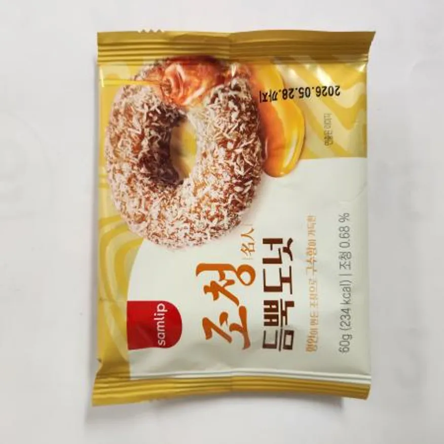 조청듬뿍도넛 이미지