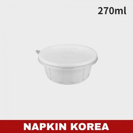 JH 105파이 다용도컵 소 백색 (용기+뚜껑) 세트 1000개입