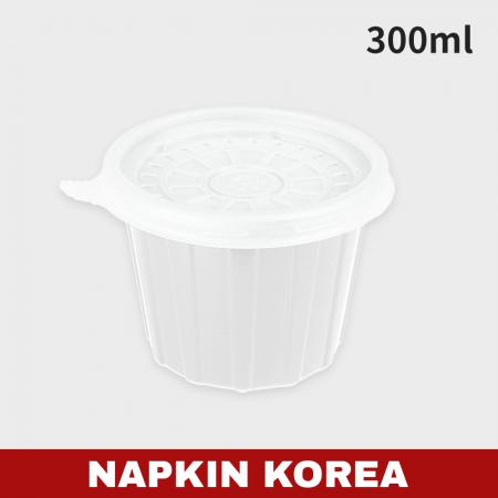 FP 95파이 다용도컵 대 화이트 (용기+뚜껑) 세트 1000개입