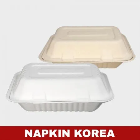 펄프용기 HC89 크라프트 200개입 이미지