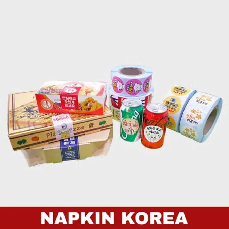 롤 배달스티커 리뷰 44종 (별다섯리뷰(고양이)) 1000매 이미지