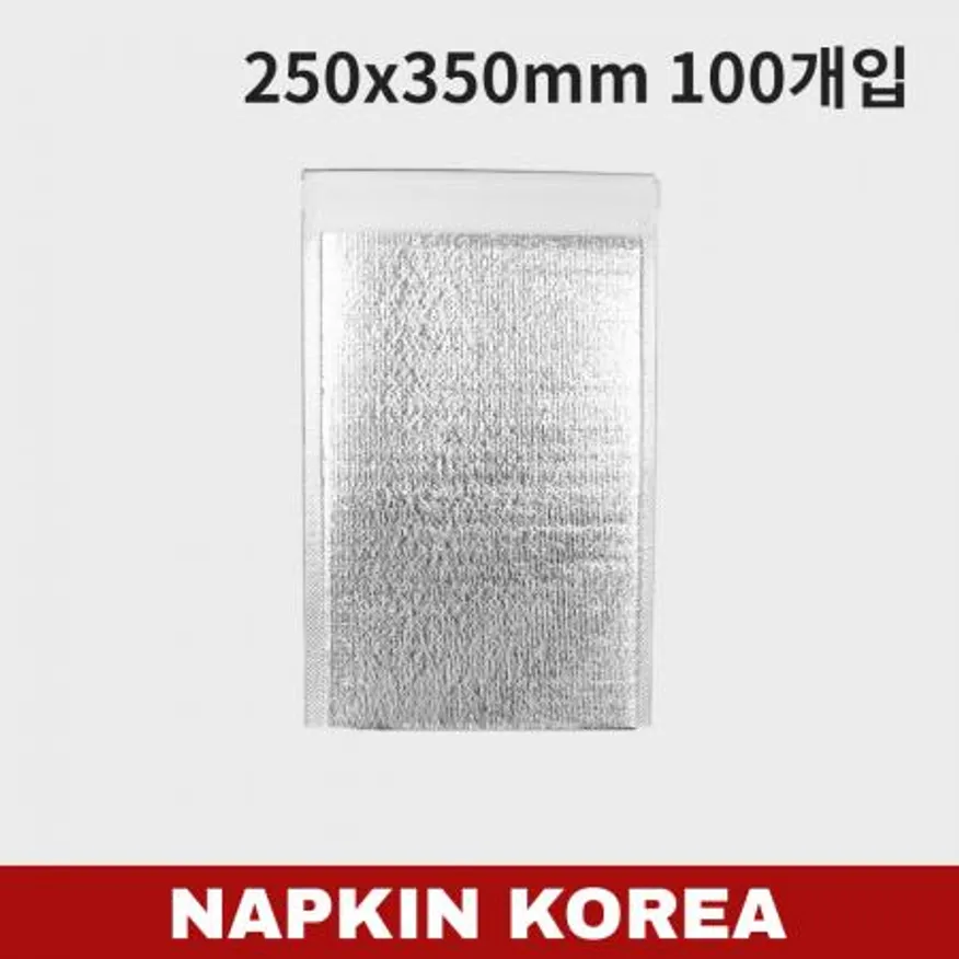 은박 보온보냉팩 25x35 100개입 이미지