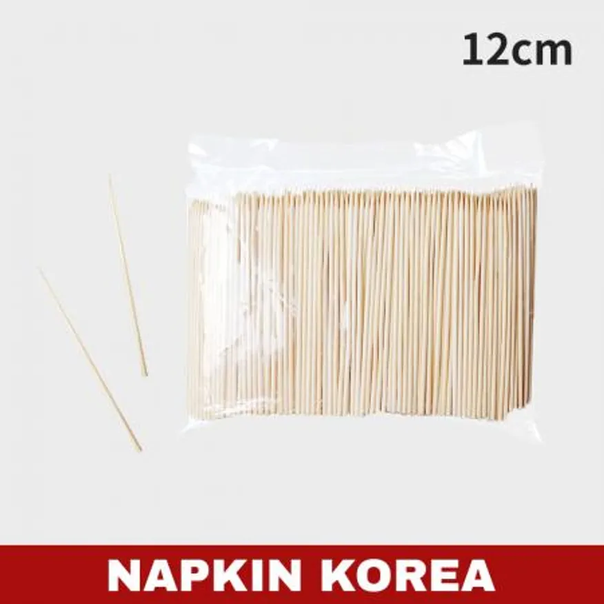 대나무 떡꼬지 산적꼬지 12cm 10000개입 이미지