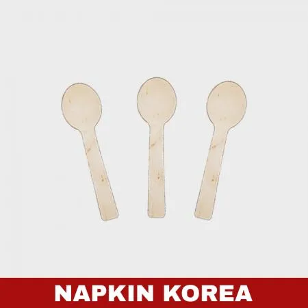 우드 아이스크림스푼 벌크포장(100mm) 2000개입