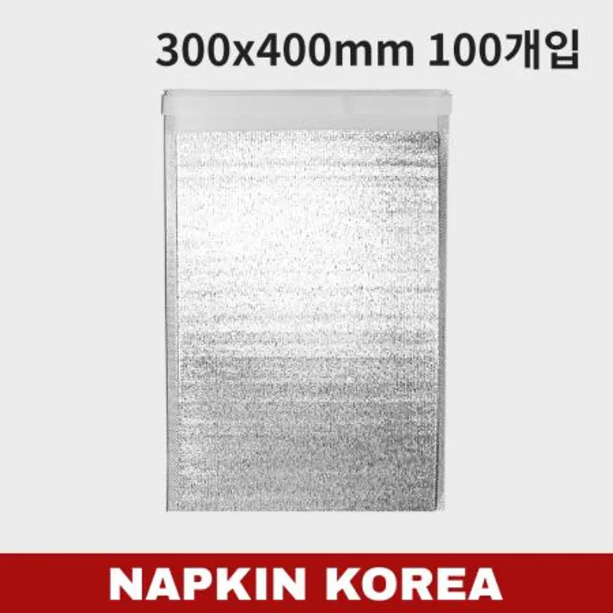 은박 보온보냉팩 30x40 100개입 이미지